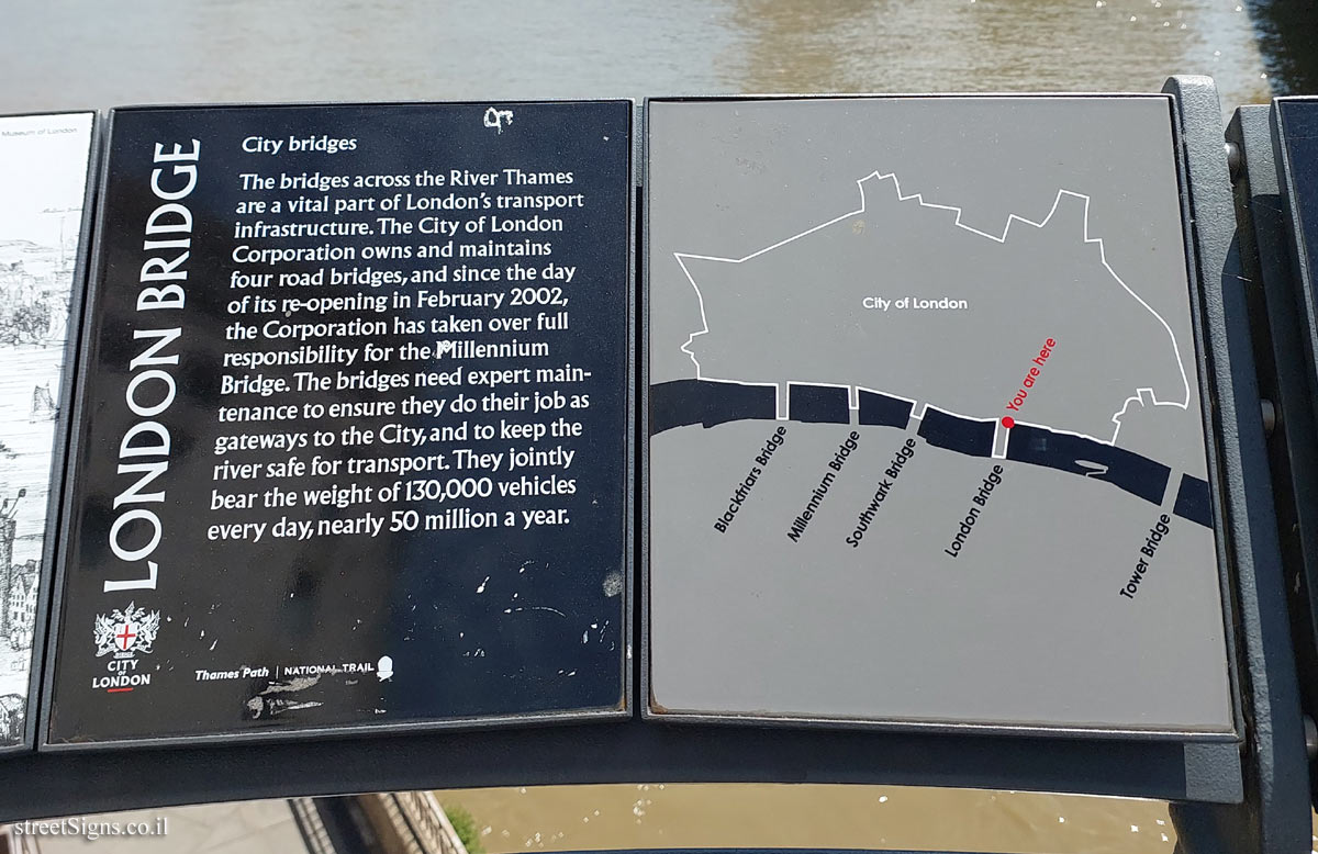 London - London Bridge - Observation Deck - Plates 3-4