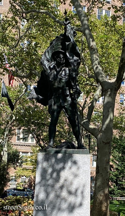New York - Memorial in Abingdon Square - Abingdon Square Hudson St. &, 8th Ave, New York, NY 10014, USA