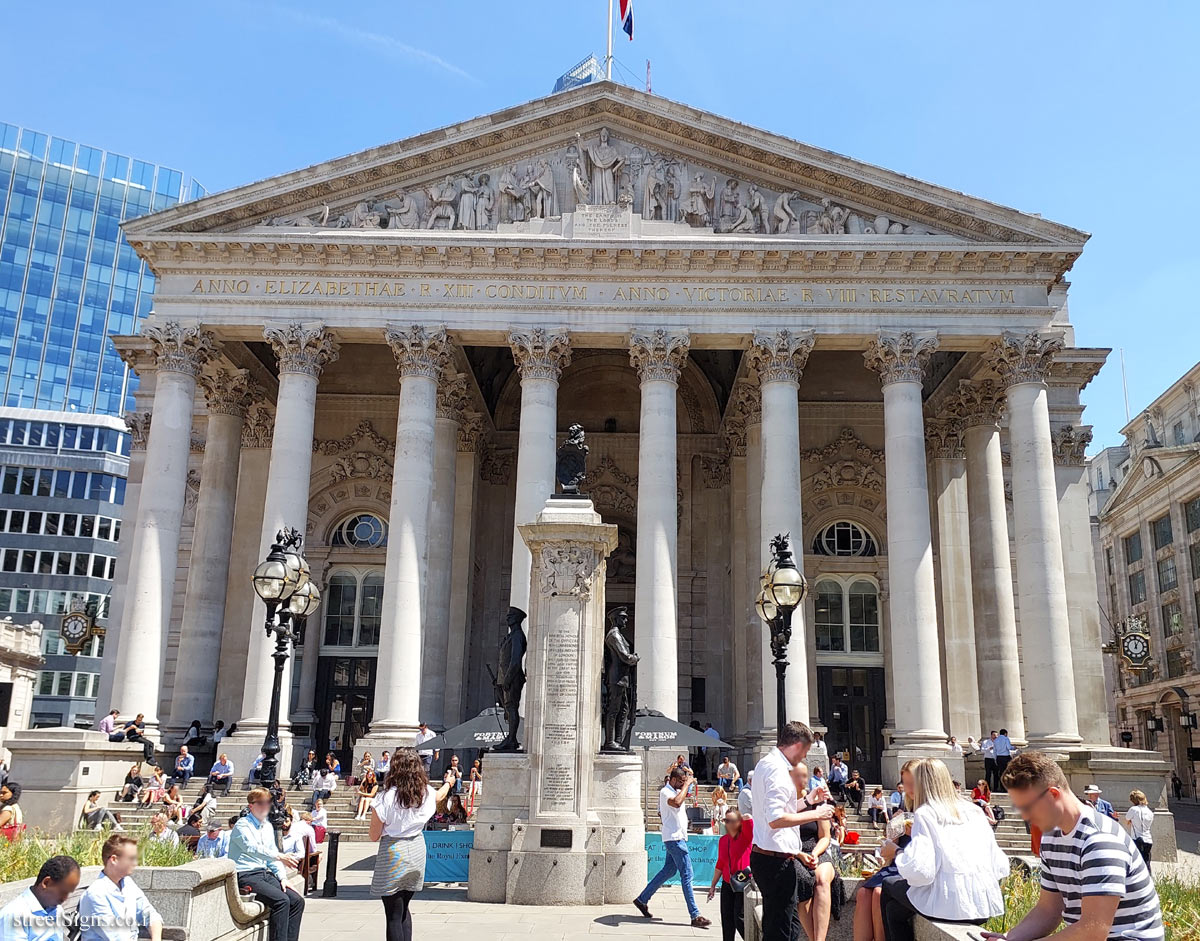 London - The Royal Exchange - 1 Royal Exchange, London EC3V 3DG, UK