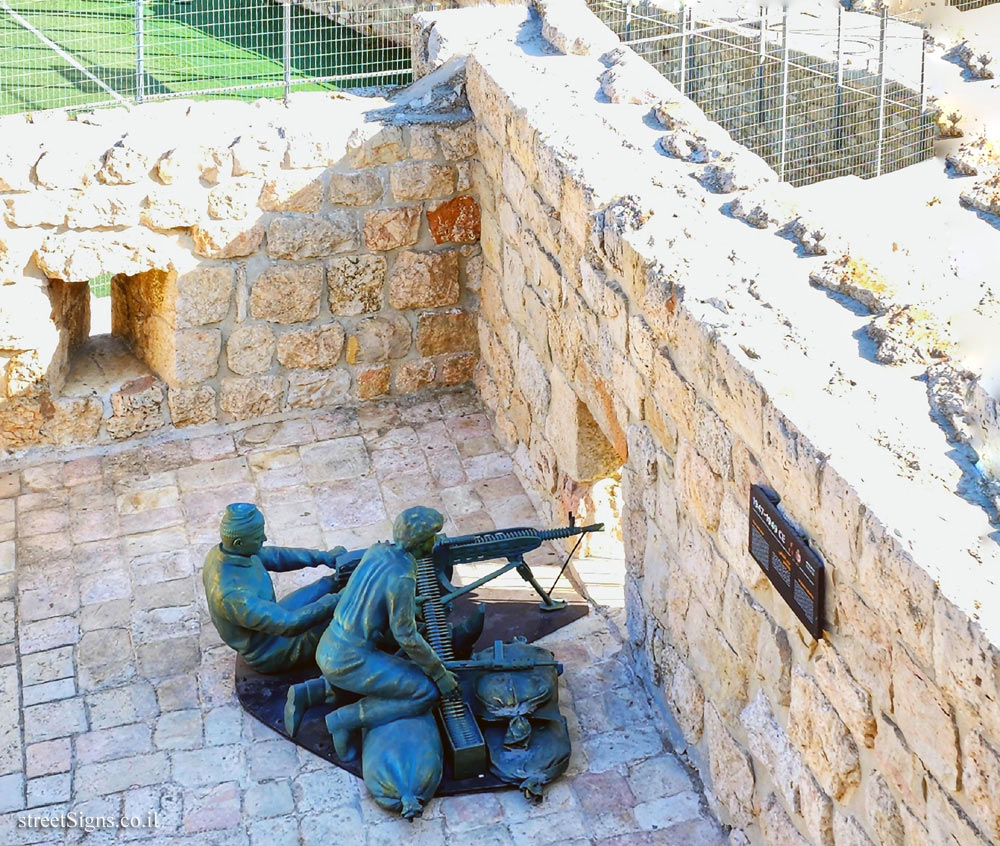 Jerusalem - The Old City - The Ramparts Walk - The War of Liberation - Zion Gate 3, Jerusalem