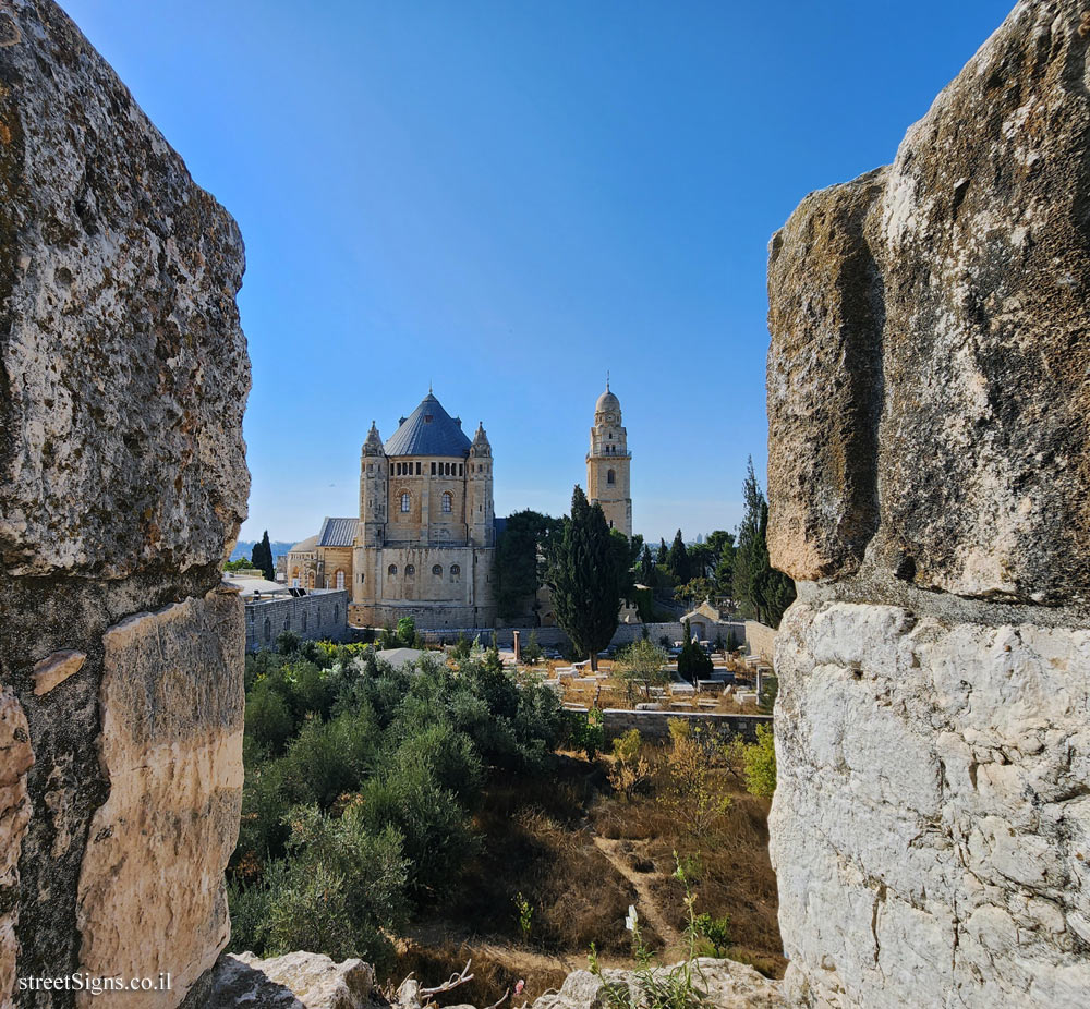 Jerusalem - The Old City - The Ramparts Walk - Dormition Abbey - Zion Gate 3, Jerusalem