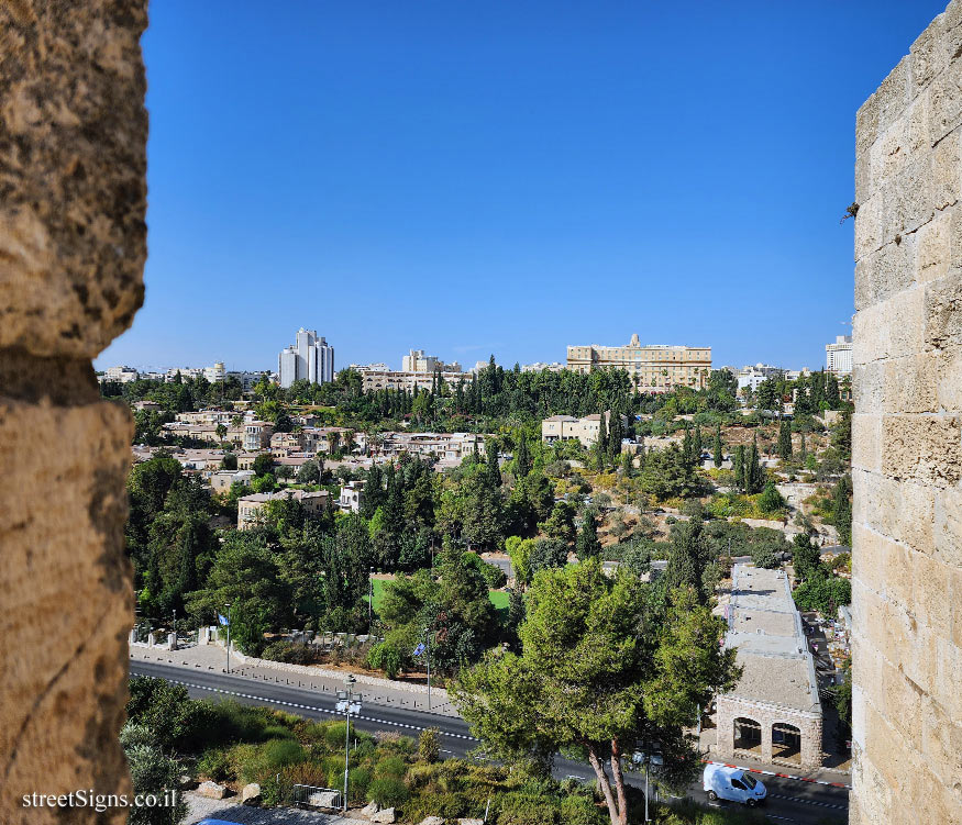 Jerusalem - The Old City - The Ramparts Walk - Yemin Moshe and Mishkenot Sha’ananim - The Armenian Patriarchate St 2d, Jerusalem