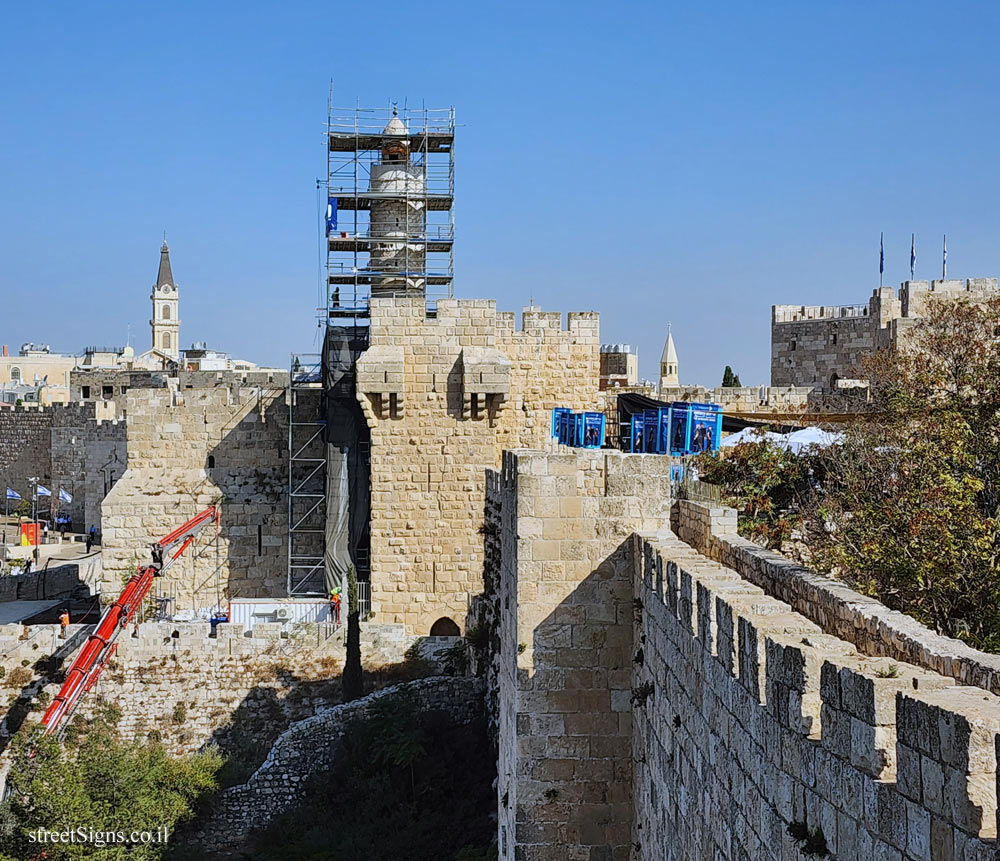 Jerusalem - The Old City - The Ramparts Walk - The Wall’s Tower - Felt St 14, Jerusalem