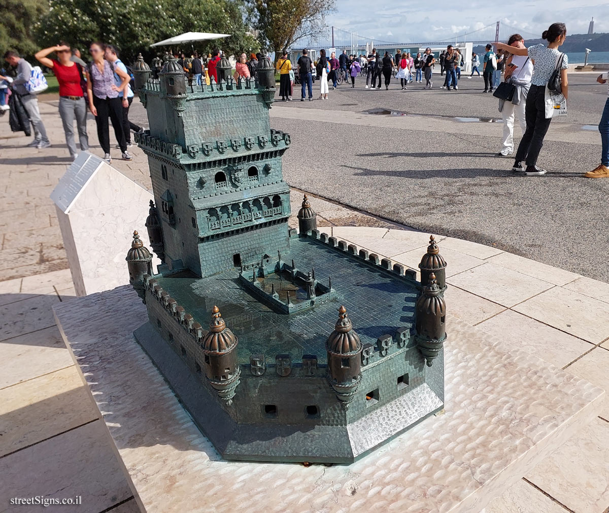 Lisbon - Belém tower model - Lisbon, Portugal