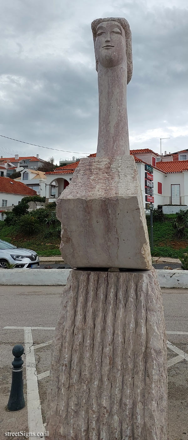 Ericeira - "Goddess of the Blue Sea" outdoor sculpture by Carlos Andrade - Estr. Nacional 116, 2655-368 Ericeira, Portugal