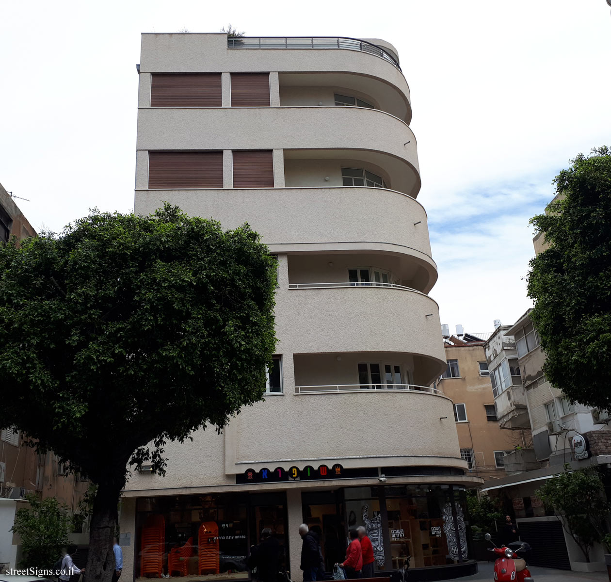 Tel Aviv - buildings for conservation - 108 Dizengoff