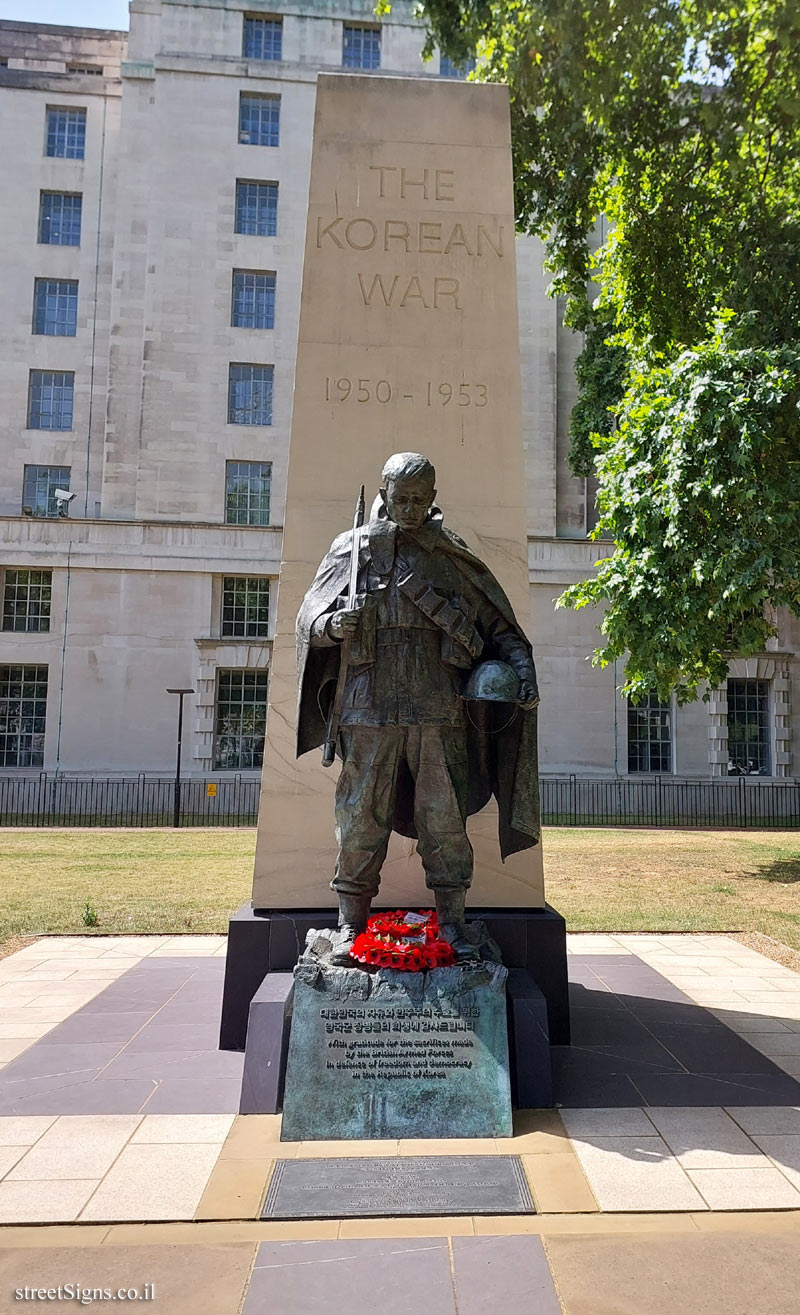 London - Korean War Memorial - 30 Victoria Embankment, London SW1A 2JL, UK