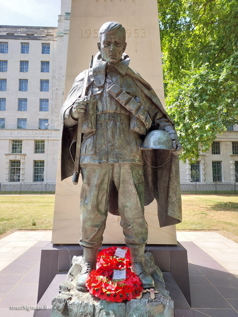 London - Korean War Memorial - 30 Victoria Embankment, London SW1A 2JL, UK