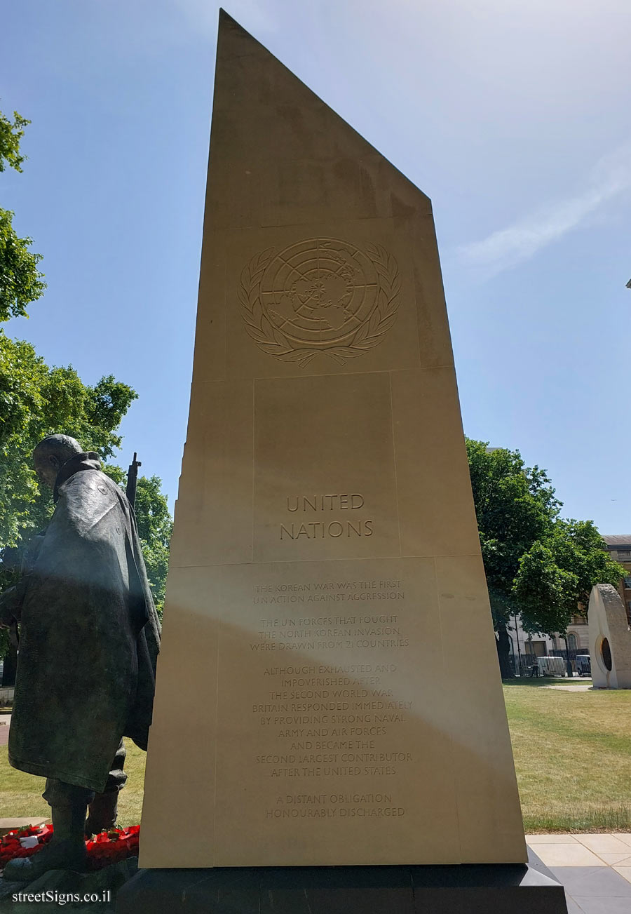 London - Korean War Memorial - 30 Victoria Embankment, London SW1A 2JL, UK