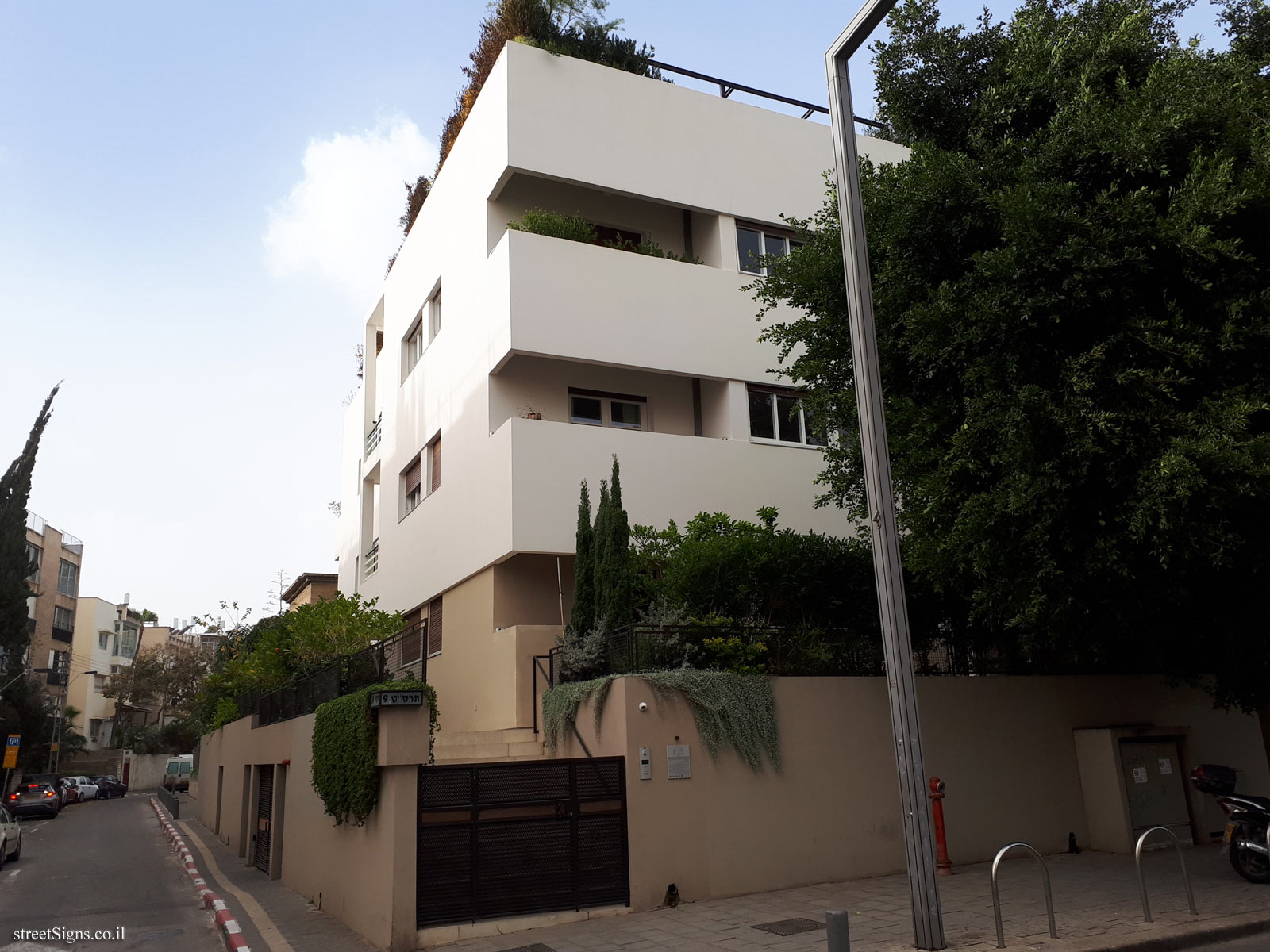 Tel Aviv - buildings for conservation - Tarsat 9 - Hissin 29