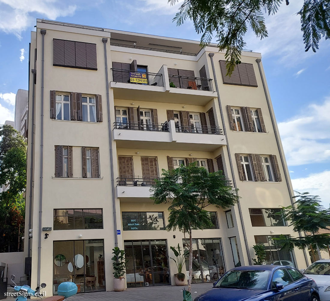 Tel Aviv - buildings for conservation - 24 Levontin - Levontin St 24, Tel Aviv-Yafo, Israel