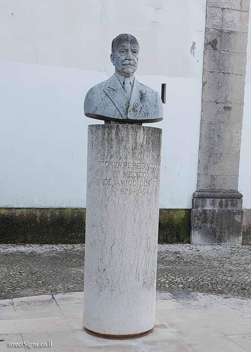 Cascais - commemorative statue of doctor António Pereira Coutinho - Largo da Assunção 3, 2750-502 Cascais, Portugal