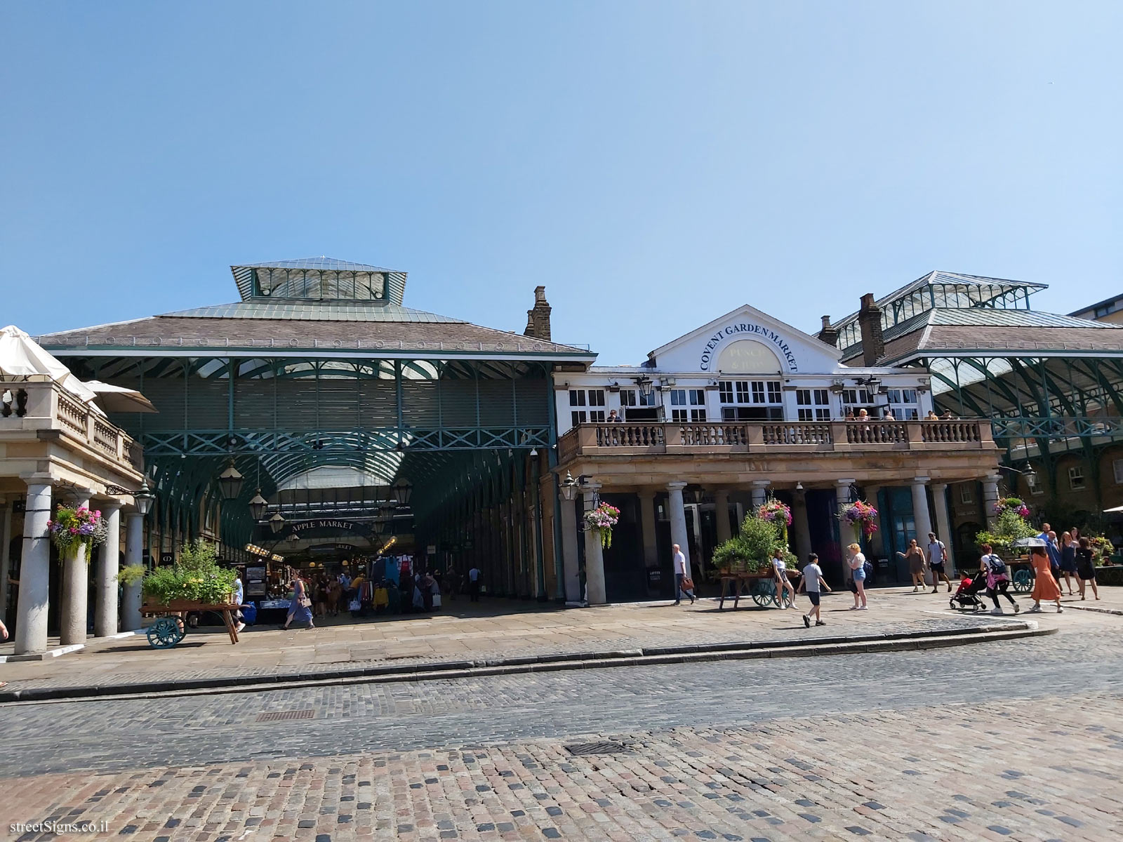 London - The Covent Garden market