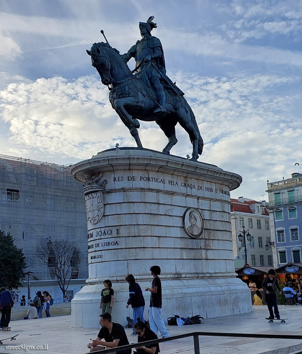 Lisbon - Monument to João I, King of Portugal - Praça da Figueira 5C, 1100-197 Lisboa, Portugal