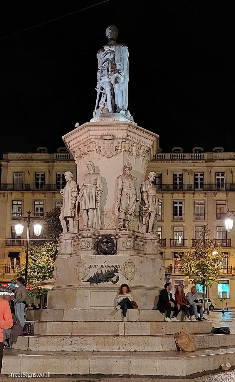 Lisbon - Monument to the poet Luís de Camões - Praça Luís de Camões 576, 1200-208 Lisboa, Portugal