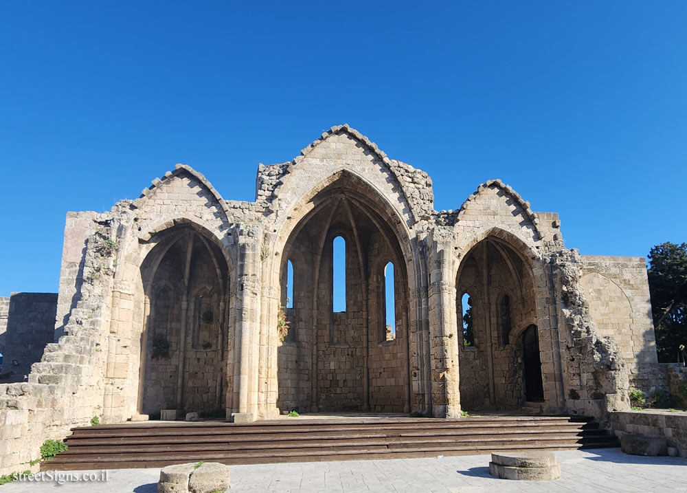 Rhodes (Rhodes) - Church of the Virgin Mary of the Burgh - Pl. Evreon Martiron 36, Rodos 851 00, Greece