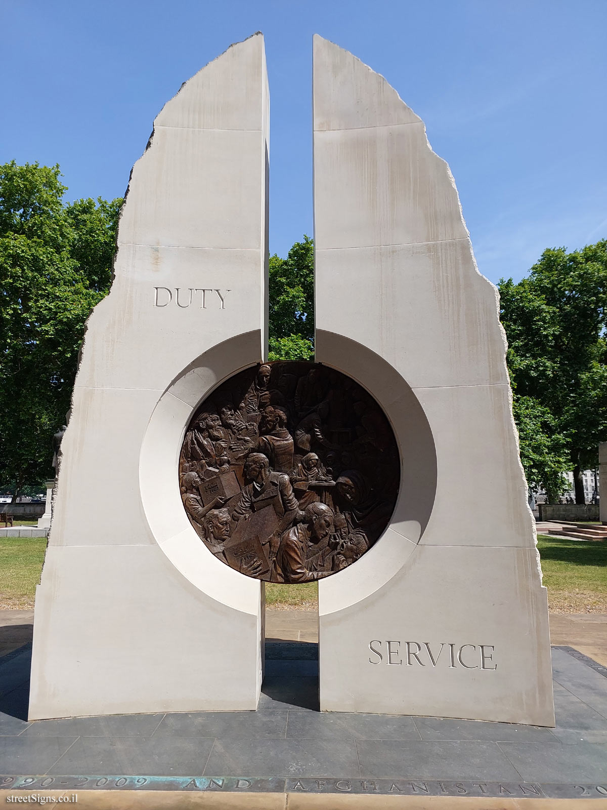 London - The Iraq and Afghanistan Memorial - Richmond Ter, London SW1A 2JL, UK