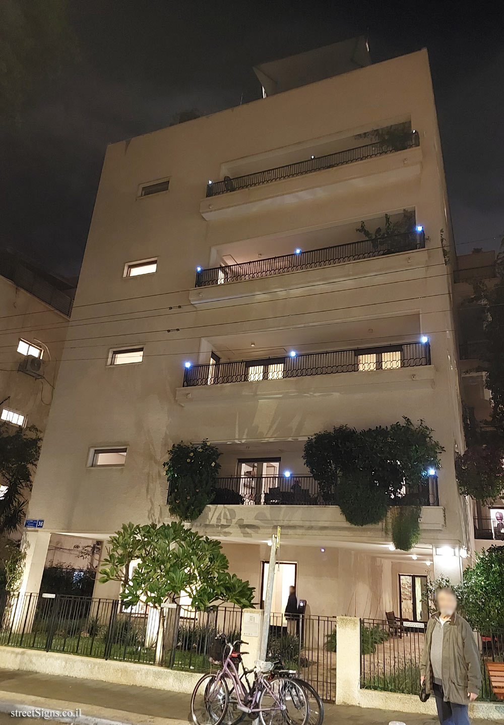 Tel Aviv - buildings for conservation - 38 Chen Blvd - Sderot Chen 38, Tel Aviv-Yafo, Israel