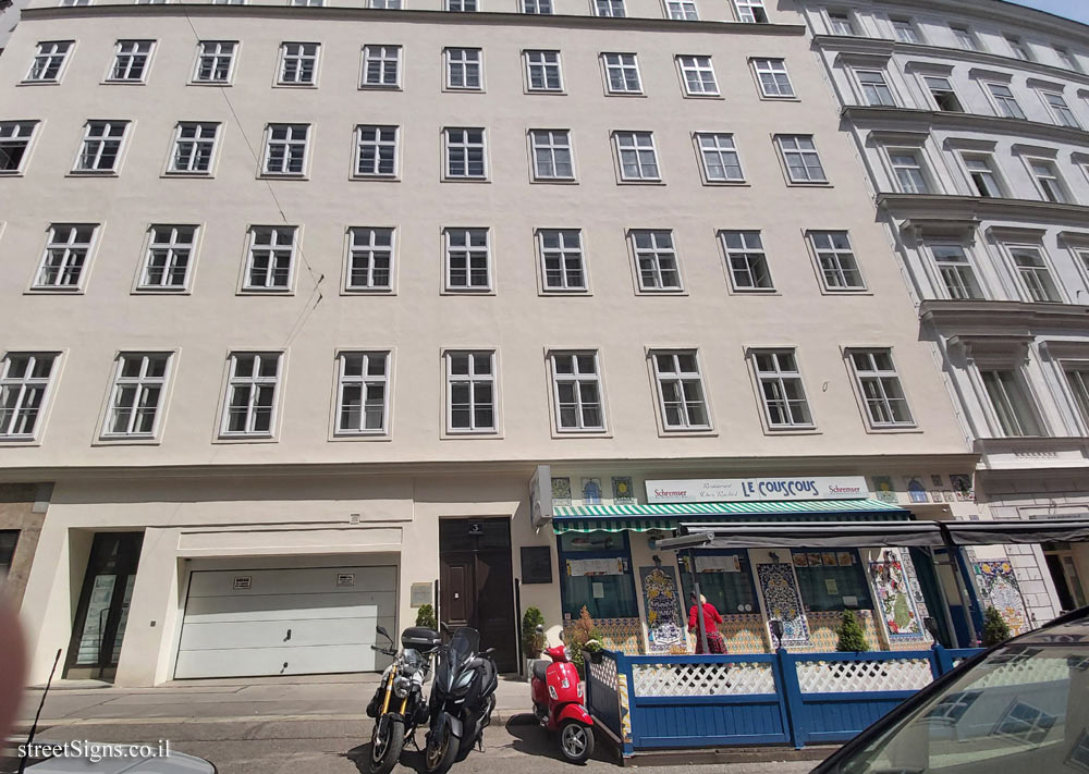 Vienna - the house where the architect Adolf Loos lived - Bösendorferstraße 3, 1010 Wien, Austria