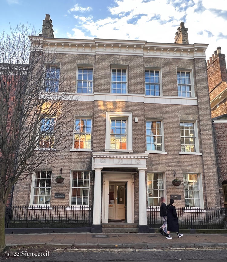 York - the house where the poet Wystan Hugh Auden was born - 54 Bootham, York YO30 7XZ, UK