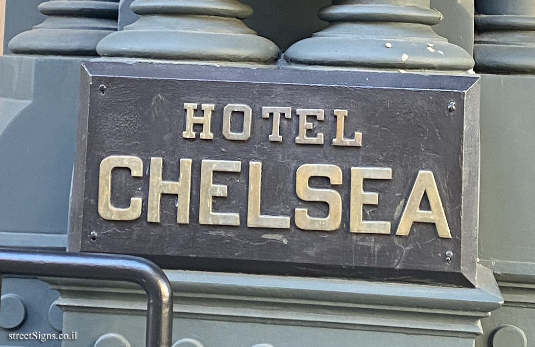 New York - Landmarks - Chelsea Hotel - 222 W 23rd St, New York, NY 10011, USA