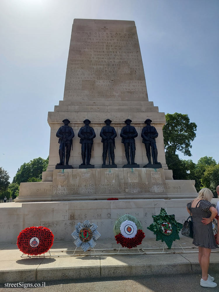 London - Guards Division Memorial - 69 Horse Guards Rd, London SW1A 2BJ, UK