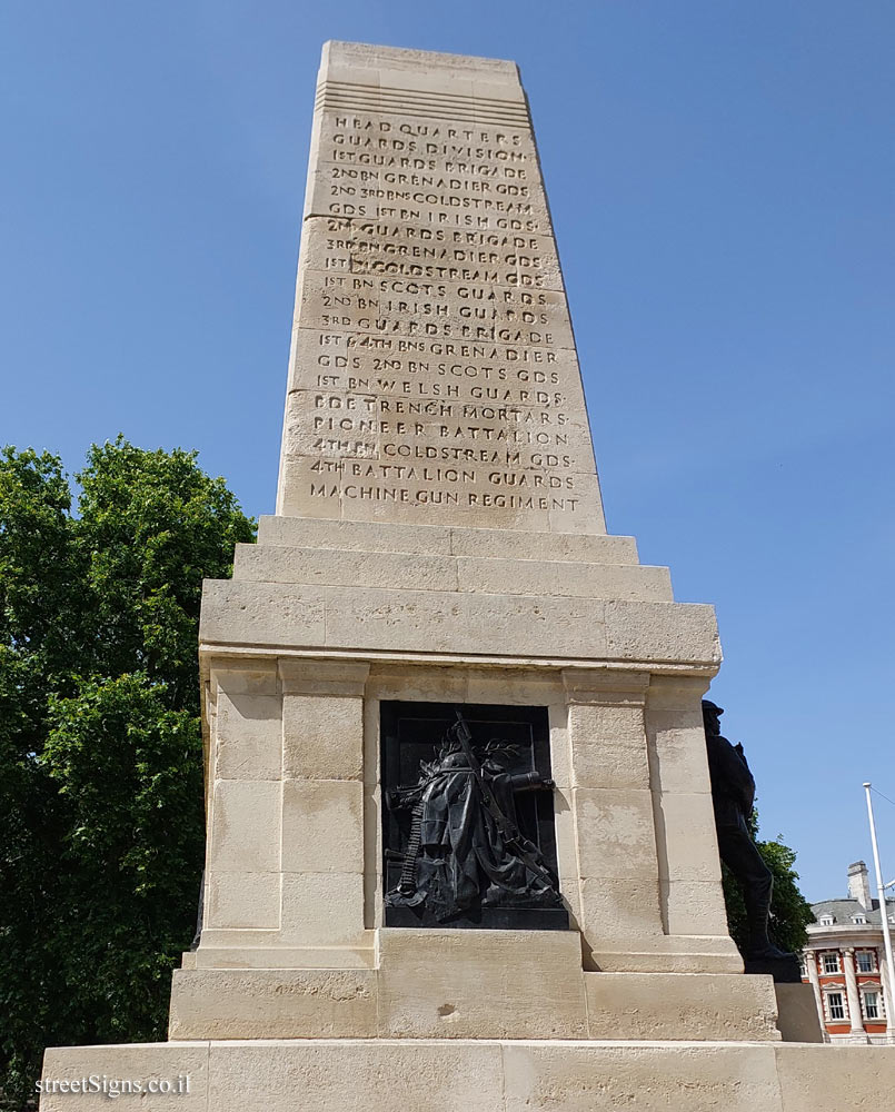 London - Guards Division Memorial - 69 Horse Guards Rd, London SW1A 2BJ, UK