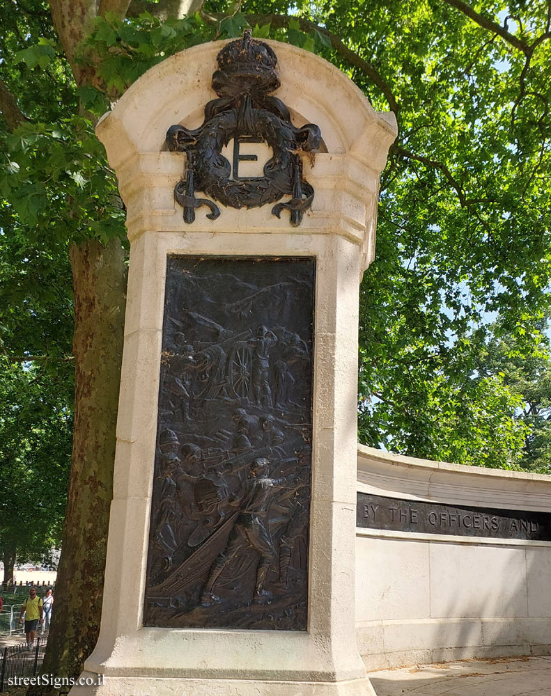 London - Royal Artillery Boer War Memorial - The Mall, London SW1Y 5AH, UK