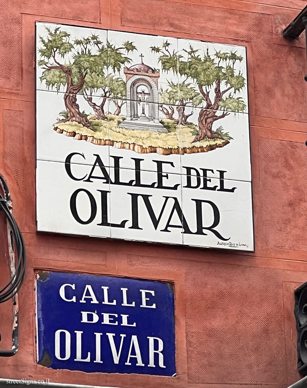 Madrid - Olivar Street