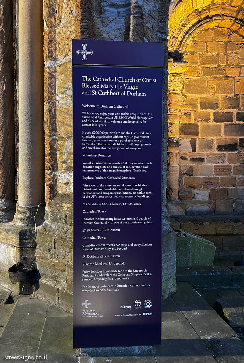 Durham - World Heritage Site - Durham Cathedral - The College, Durham DH1 3EQ, UK