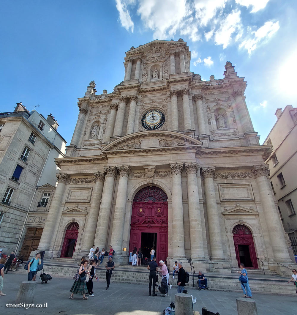 Paris - Church of Saint-Paul-Saint-Louis - 97 Rue Saint-Antoine, 75004 Paris, France
