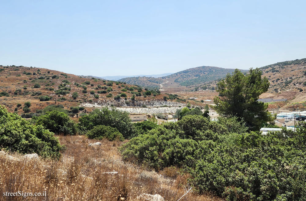 Lachish Training Base - A view of the Hebron mountains - Lakhish, Israel