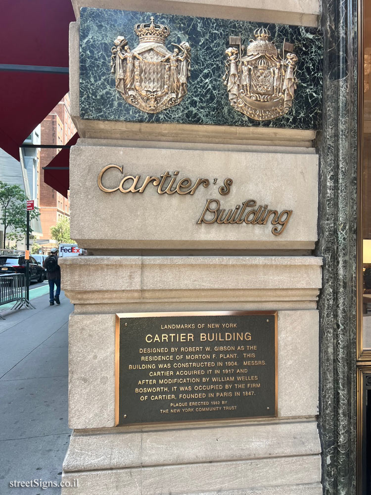 New York - Cartier Building - 651 5th Ave, New York, NY 10022, USA