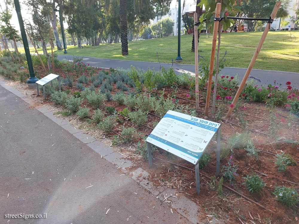 Tel Aviv - Hayarkon Park - Cultivated plants and spices - Bavli Promenade, Tel Aviv-Jaffa, Israel