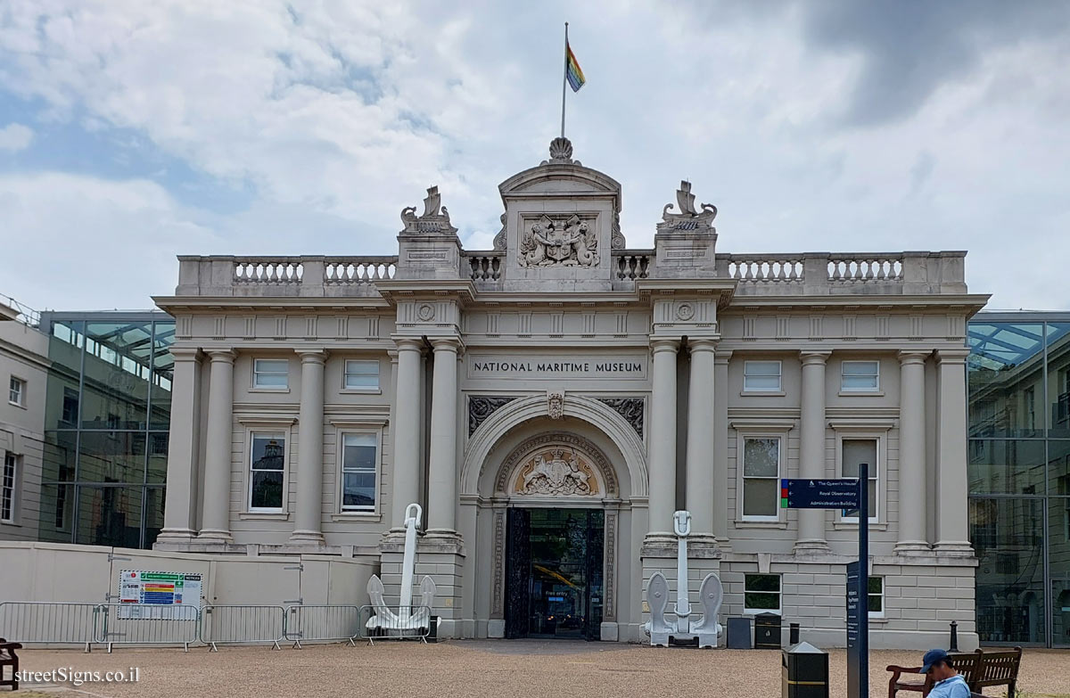 London - Greenwich - The Millennium Heritage Trail - World Heritage Site - The Maritime Museum - Herbaceous Border, London SE10 9JL, UK