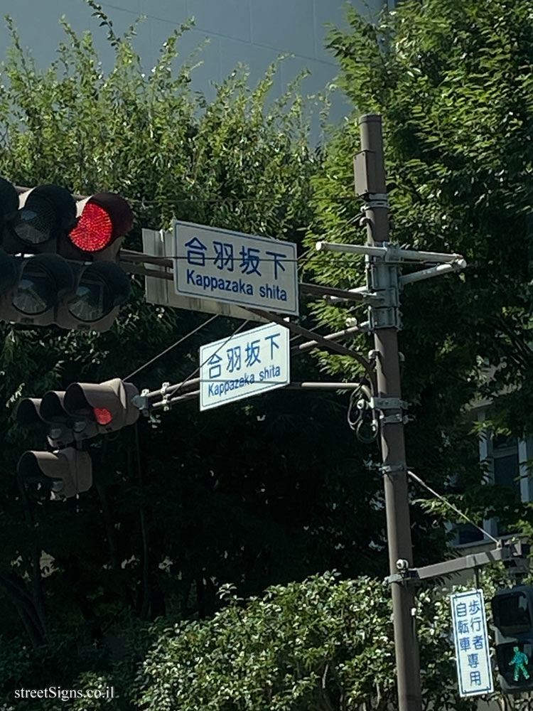 Tokyo - Traffic Lights signs - 1-2 Katamachi, Shinjuku City, Tokyo 160-0001, Japan