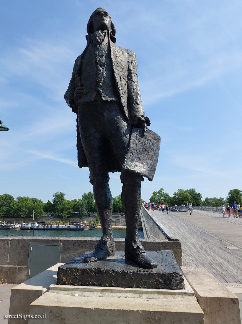 Paris - Monument dedicated to Thomas Jefferson - Léopold Sedar Senghor, 75007 Paris, France