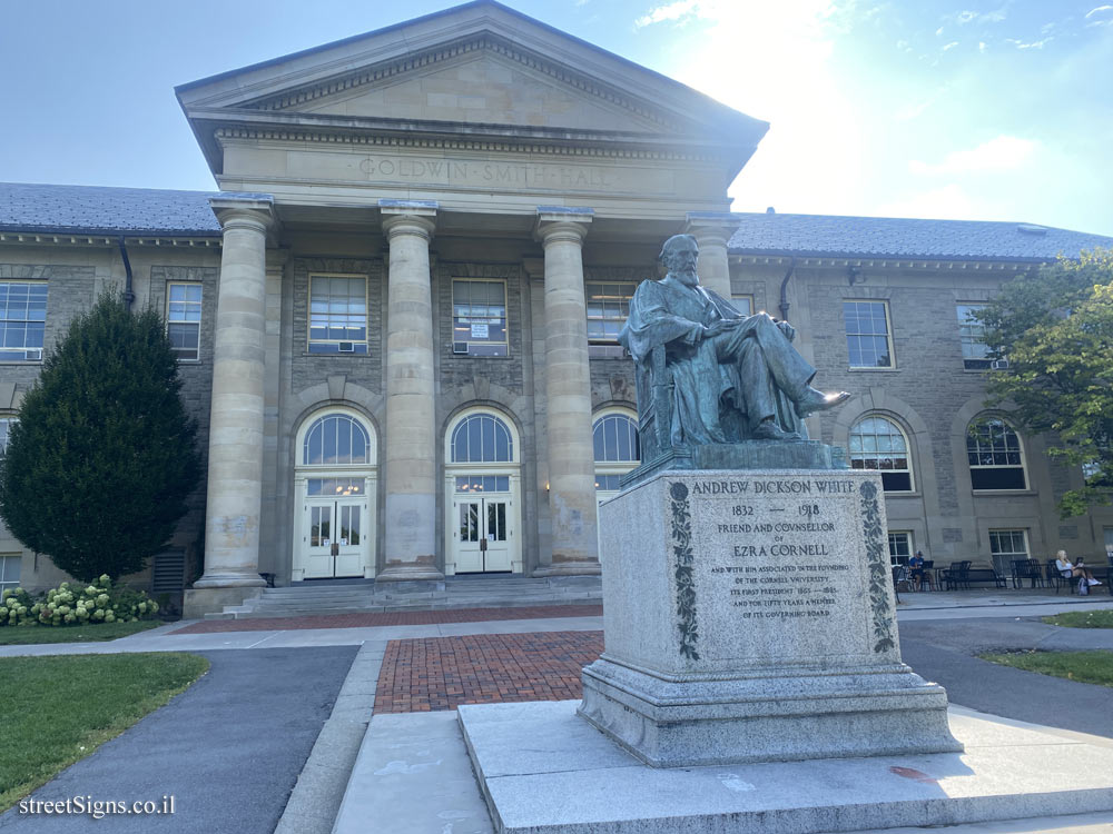 Ithaca - Cornell University - Statue of Andrew Dixon White - 232 Feeney Way, Ithaca, NY 14850, USA