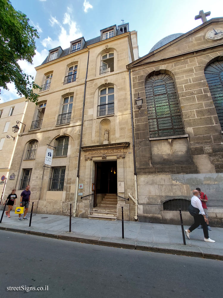 Paris - Church of Notre-Dame-des-Blancs-Manteaux - 53 Rue des Francs Bourgeois, 75004 Paris, France