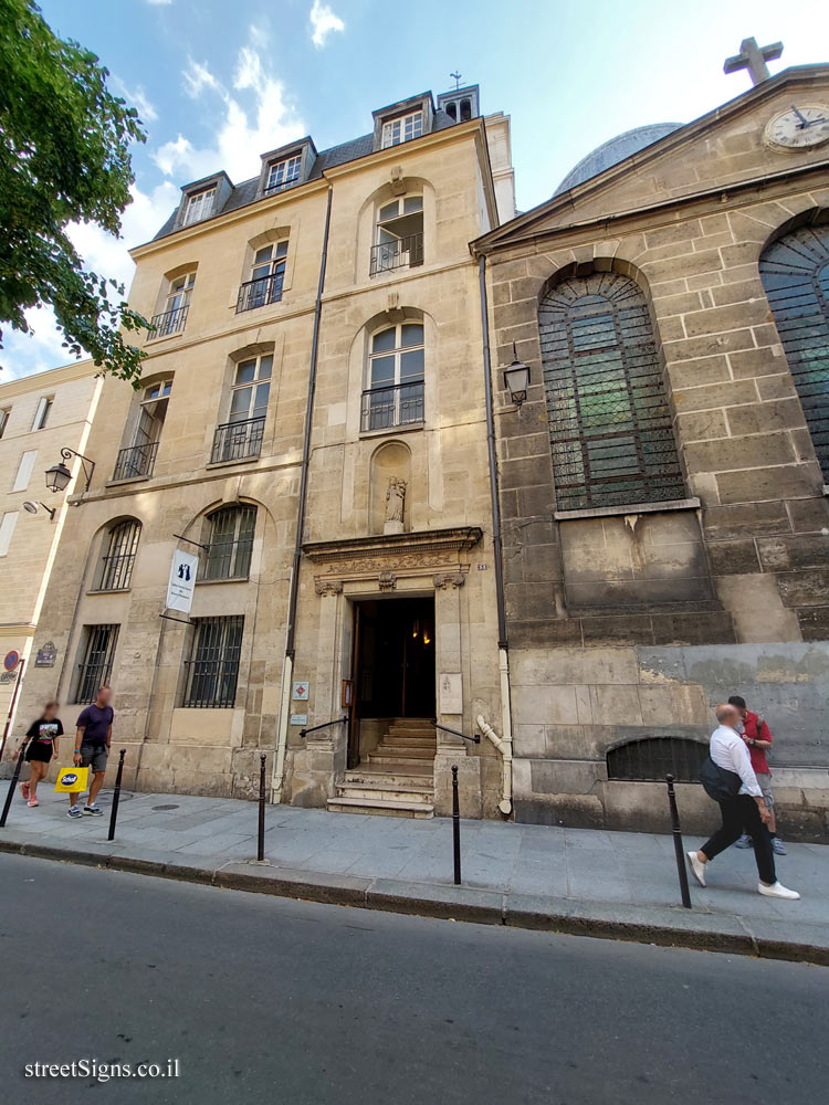 Paris - Church of Notre-Dame-des-Blancs-Manteaux - 53 Rue des Francs Bourgeois, 75004 Paris, France