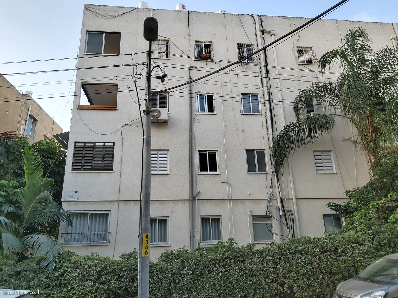 The house of Sionah Tagger - Shim’on ha-Tarsi St 32, Tel Aviv-Yafo, Israel