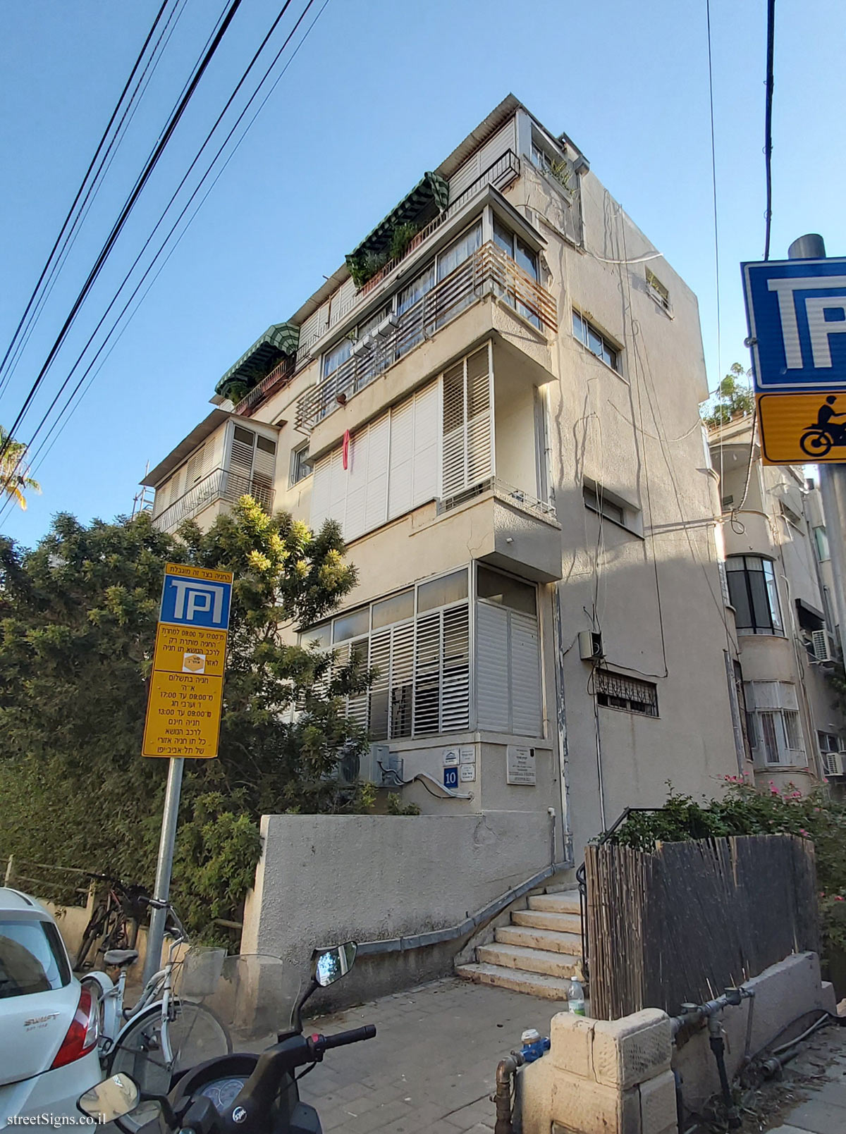 The house of Yitzhak Frenel (Frenkel) - Gottlieb St 10, Tel Aviv-Yafo, Israel