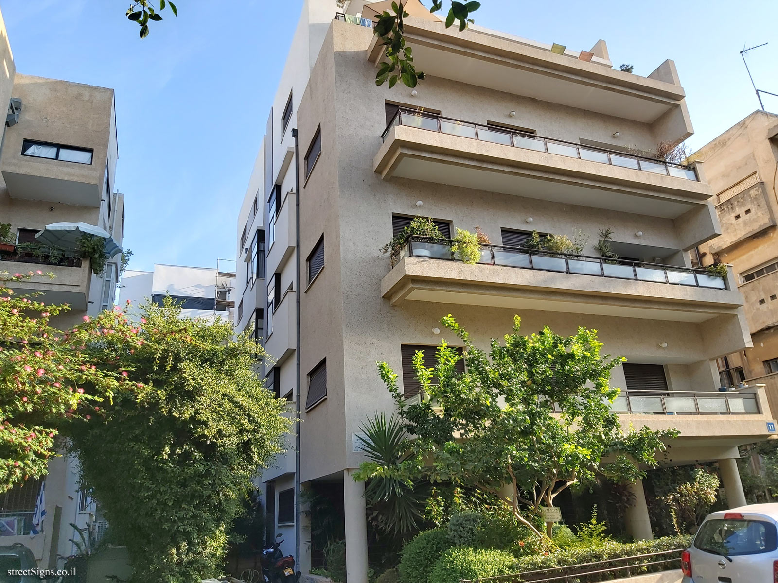 The house of Paul Ben Haim - Aharonovich St 11, Tel Aviv-Yafo, Israel