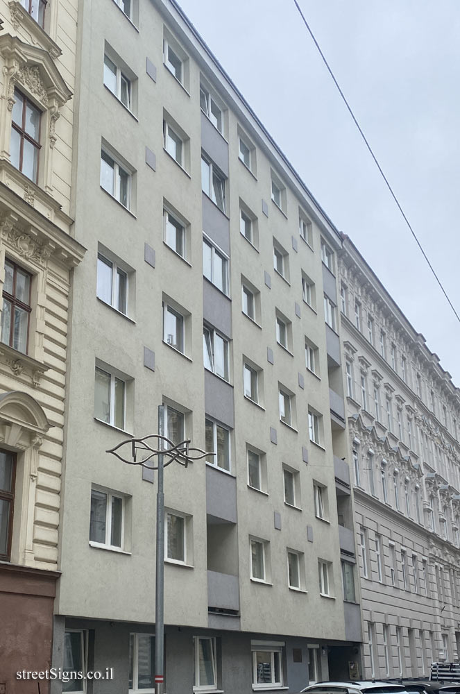 Vienna - a place where stood a synagogue that was destroyed on Kristallnacht - Müllnergasse 21, 1090 Wien, Austria