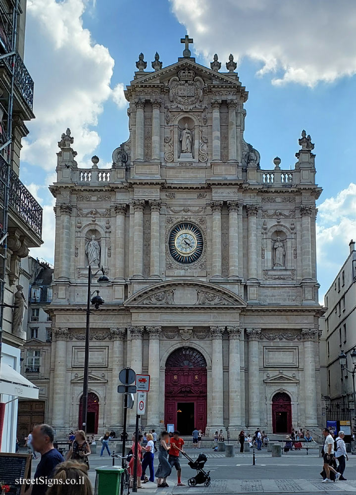 Paris - History of Paris - Saint-Paul-Saint-Louis Church - 97 Rue Saint-Antoine, 75004 Paris, France