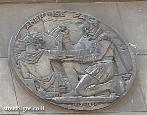 Paris - University of Paris, Faculty of Medicine (former)  - Ambroise Paré - 45 Rue des Saints-Pères, 75006 Paris, France