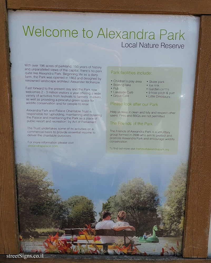 London - Alexandra Park & Palace - Alexandra Park & Palace, Alexandra Palace Way, London N22 7AY, UK