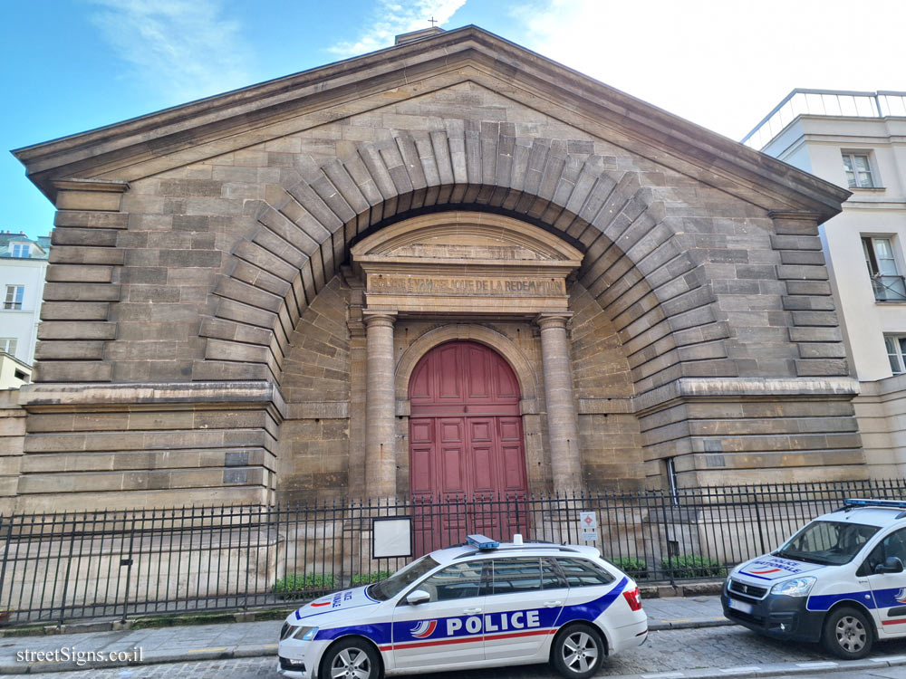 Paris - History of Paris - Lutheran Redemption Church - 18 Rue Chauchat, 75009 Paris, France