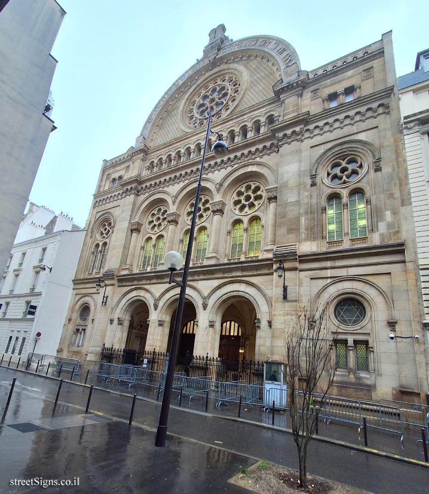 Paris - History of Paris - Grande Synagogue de la Victoire - 42 Rue de la Victoire, 75009 Paris, France