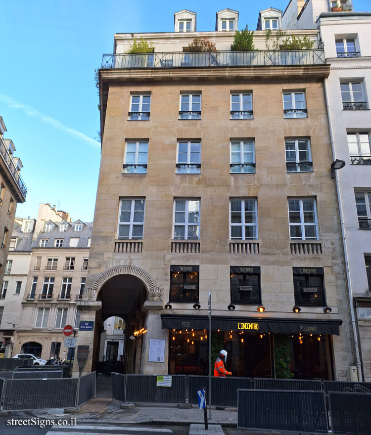 Paris - History of Paris - Rue des Colonnes - 6 Rue des Colonnes, 75002 Paris, France